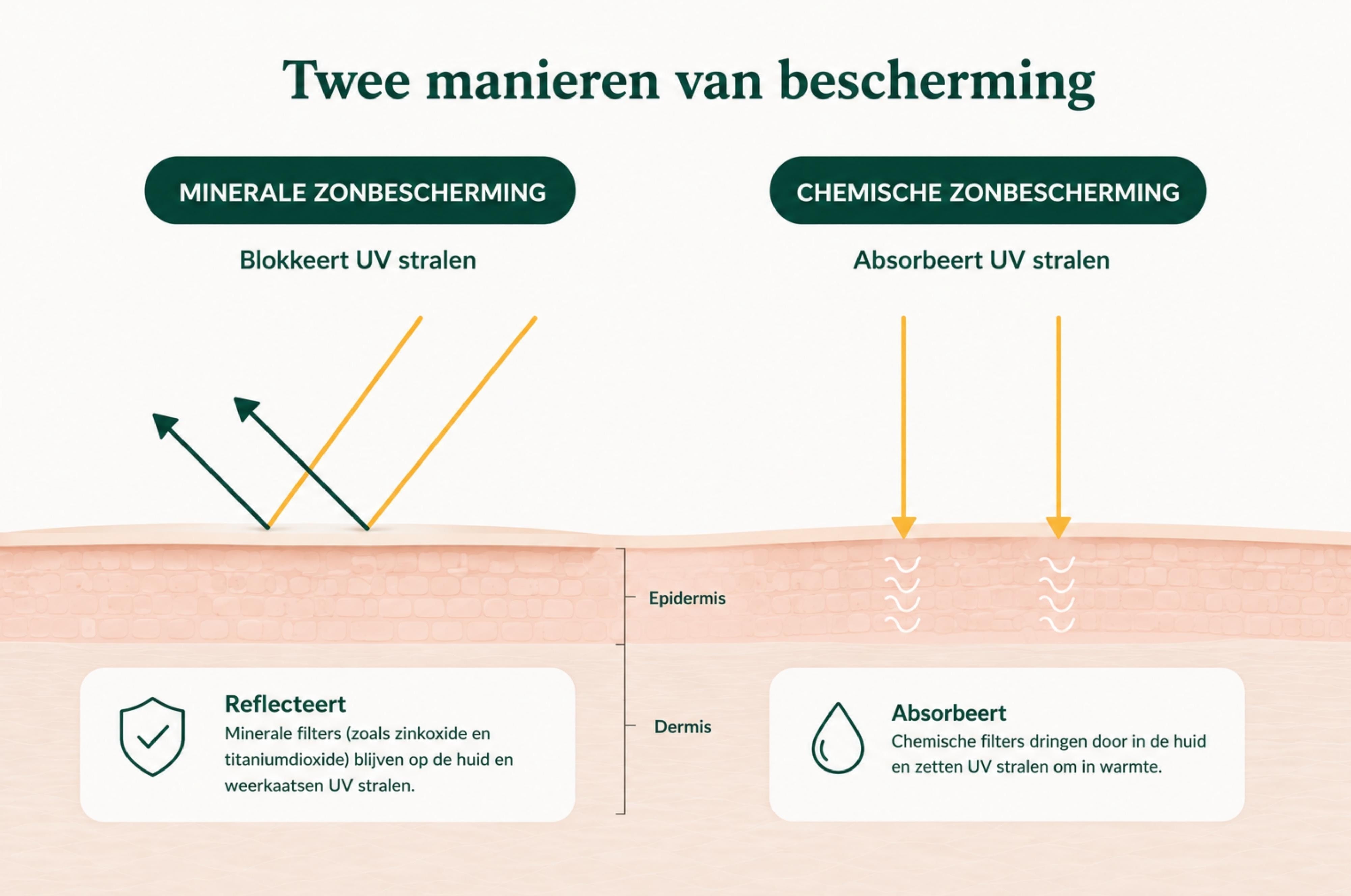 Minerale of chemische SPF? Het verschil is groter dan je denkt